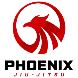 The logo of the Brazilian Jiu-Jitsu Team "Phoenix Jiu-Jitsu Hellas"